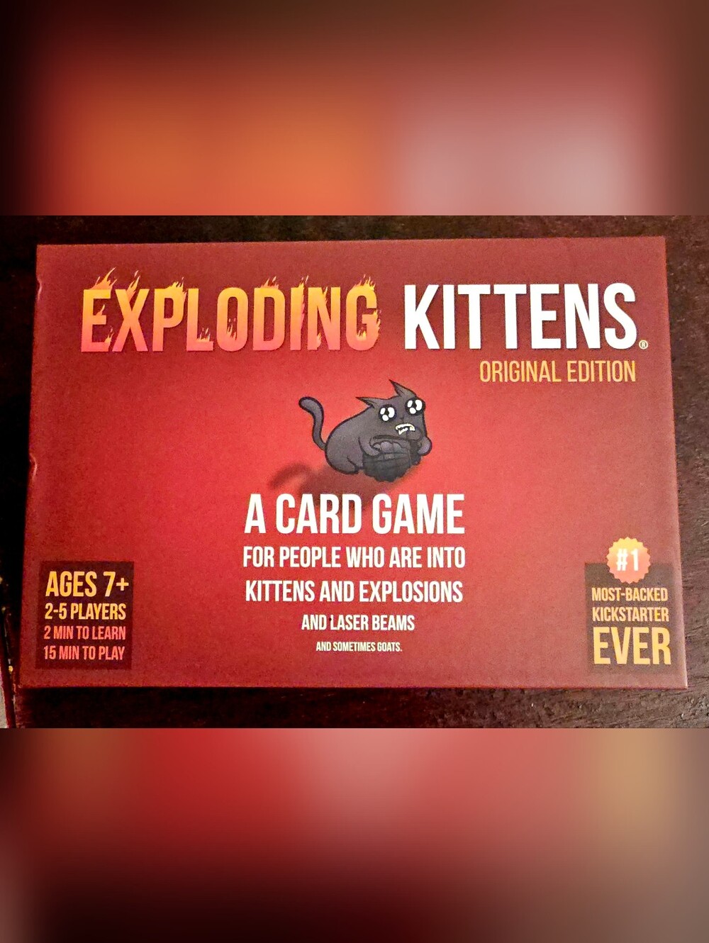 NEW Exploding Kittens Original Edition Card Game